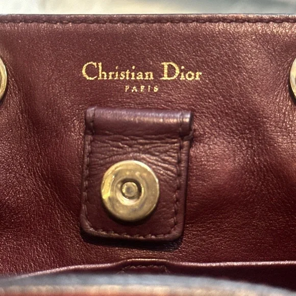 Dior Cherry Red Leather Bag - Picture 8 of 10